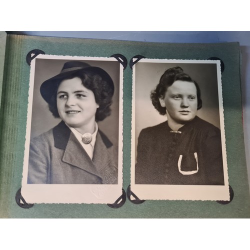 160 - A genuine vintage German photo album - depicting women in the German Girl's League under the banner ... 