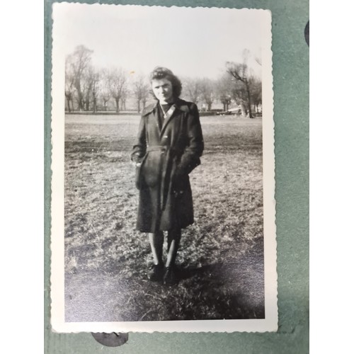 160 - A genuine vintage German photo album - depicting women in the German Girl's League under the banner ... 