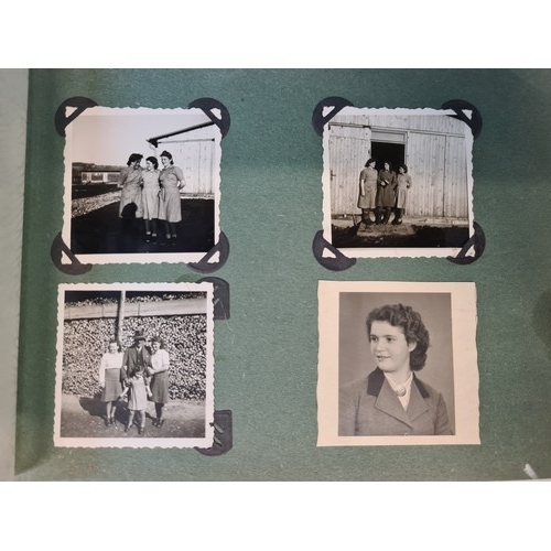 160 - A genuine vintage German photo album - depicting women in the German Girl's League under the banner ... 