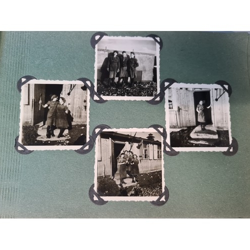 160 - A genuine vintage German photo album - depicting women in the German Girl's League under the banner ... 