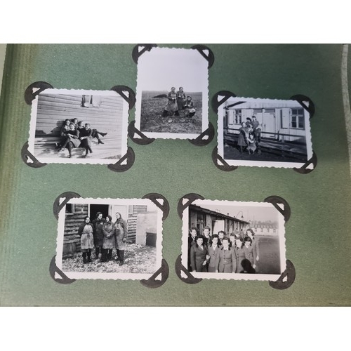 160 - A genuine vintage German photo album - depicting women in the German Girl's League under the banner ... 