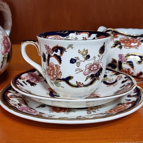 665 - Star lot : An incredible twenty-seven piece tea service by Mason's Ironstone in their iconic 