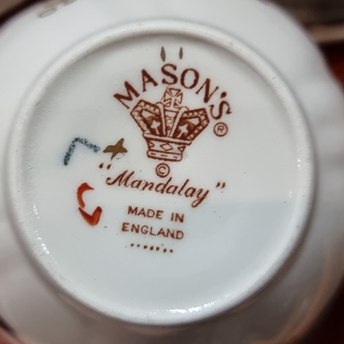 665 - Star lot : An incredible twenty-seven piece tea service by Mason's Ironstone in their iconic 