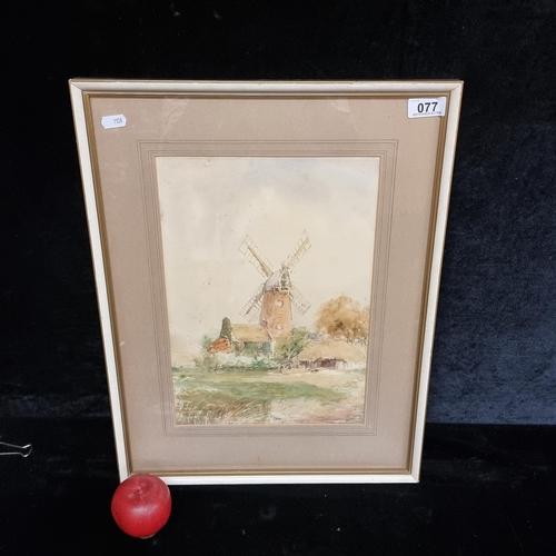 77 - Star Lot : A charming original watercolour and gouache on paper painting by the esteemed Irish artis... 