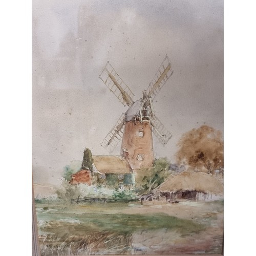 77 - Star Lot : A charming original watercolour and gouache on paper painting by the esteemed Irish artis... 