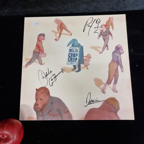 193 - Two hand signed signed BELL X1 vinyl records. Including BELL X1 ''Blue Lights On The Runway'' (2009)... 