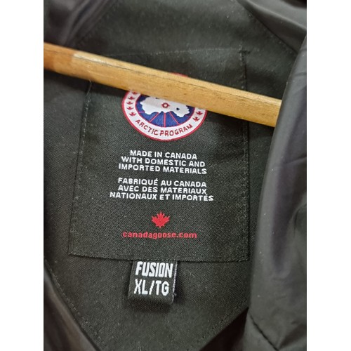 A men's designer padded jacket by sought after brand Canada Goose
