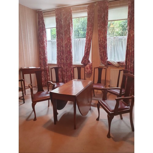 933 - Star Lot : A stunning seven piece dining suite -  comprising of an extendable oval dining table with... 