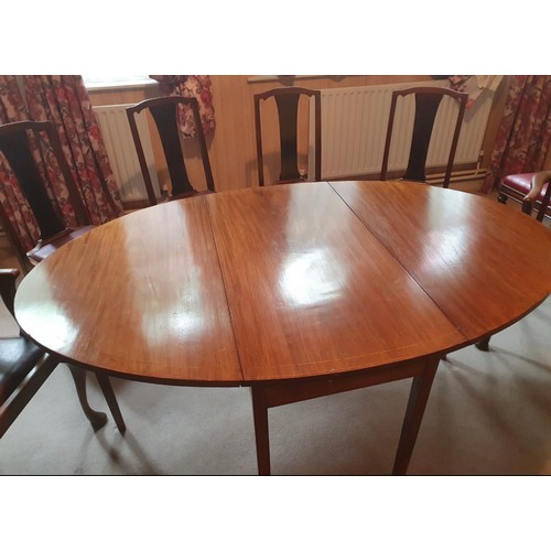 933 - Star Lot : A stunning seven piece dining suite -  comprising of an extendable oval dining table with... 