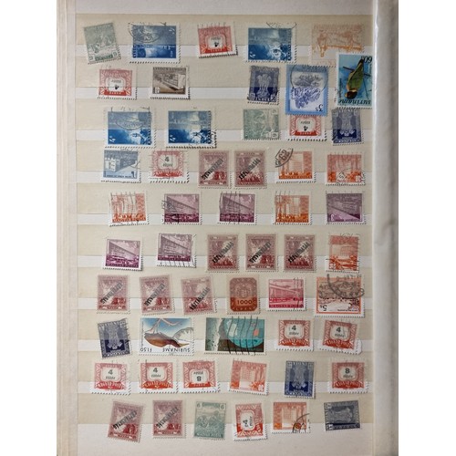 224 - A large collection of vintage postage stamps of Russian and worldwide origin including examples comm... 