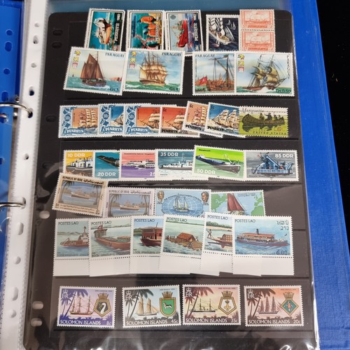 236 - A brilliant thematic collection of mainly mint stamps and sheetlets concerned with ships and shippin... 