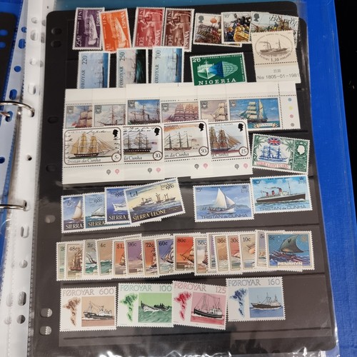 236 - A brilliant thematic collection of mainly mint stamps and sheetlets concerned with ships and shippin... 