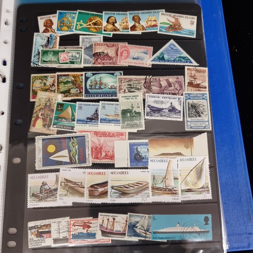 236 - A brilliant thematic collection of mainly mint stamps and sheetlets concerned with ships and shippin... 