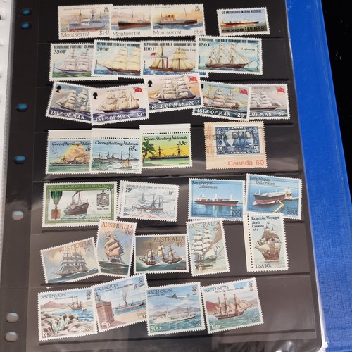 236 - A brilliant thematic collection of mainly mint stamps and sheetlets concerned with ships and shippin... 