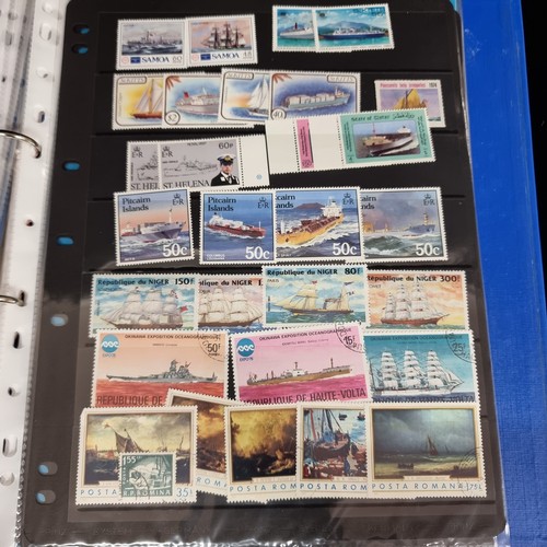 236 - A brilliant thematic collection of mainly mint stamps and sheetlets concerned with ships and shippin... 