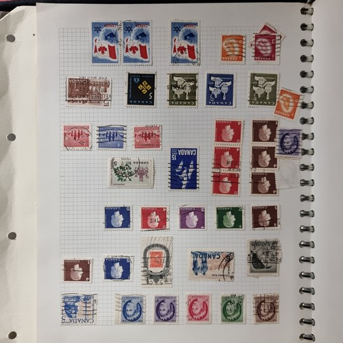 212 - A fantastic full collection of postage stamps including a block of stamps with large margins dating ... 