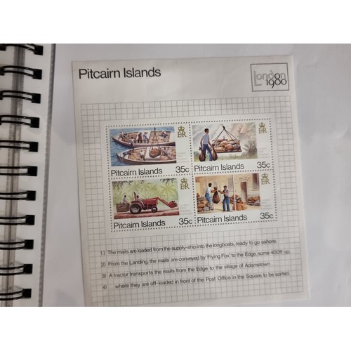 215 - Twenty five superb sets of mint stamps from the remote Pitcairn Islands mainly depicting Queen Eliza... 