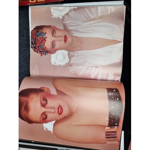 285 - Three large hardback books of fashion interest including 'Unseen Vogue', 'Fashion the Century of the... 