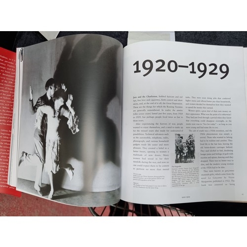 285 - Three large hardback books of fashion interest including 'Unseen Vogue', 'Fashion the Century of the... 