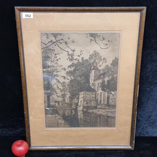 62 - Star Lot : An enticing original limited edition (19/100) acid plate etching artwork by the Dutch art... 