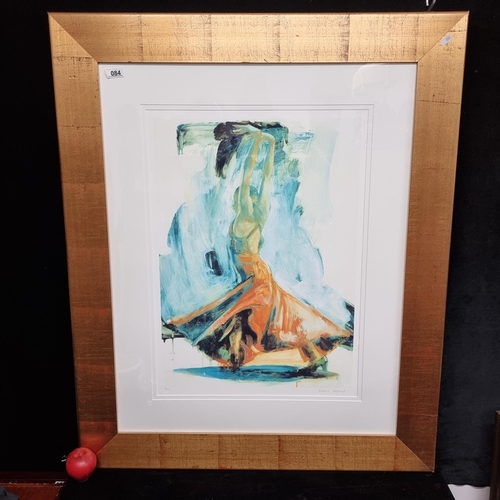 84 - A very large limited edition (17/195) giclée print titled 