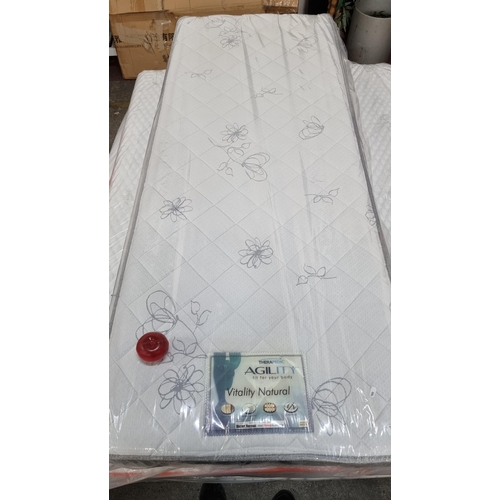 883 - As new  Therapedic Agility single bed mattress. Mm: 190 x 70 cm Very good quality mattress made in I... 