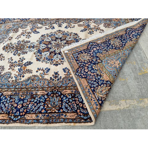 871 - Star Lot : A stunning large Tabriz  hand knotted wool on cotton rug 160,000 knots with persian desig... 