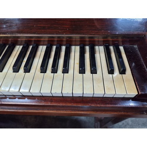 856 - A gorgeous antique early 20th century upright piano by John Brinsmead & Sons complete with two pedal... 