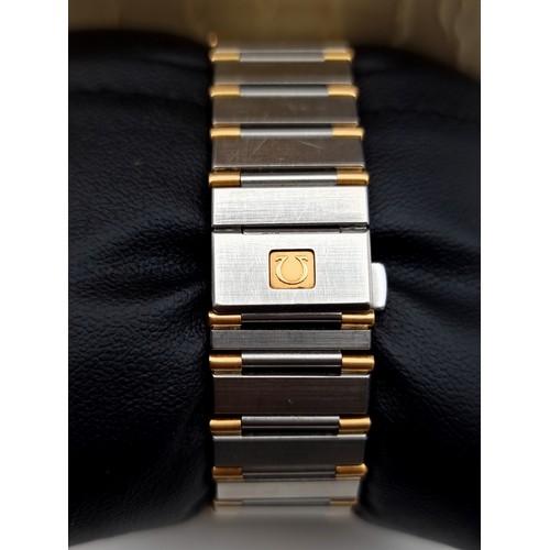 47 - Star Lot: A truly exceptional example of a sought-after vintage Omega Constellation  18 carat Gold w... 