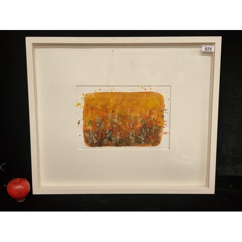 75 - Star Lot: A fabulous large original oil on paper painting by the Cork artist Sarah Walker titled 