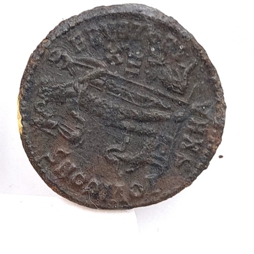 627 - A Constantine Follis 321-324 A.D Ancient Roman coin. Of legion star constantine II state. Struck - 3... 