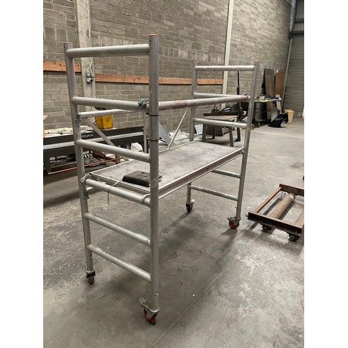 971 - Tower scaffolding unit.  Items from this vendor to be collected first week in June from Clondalkin