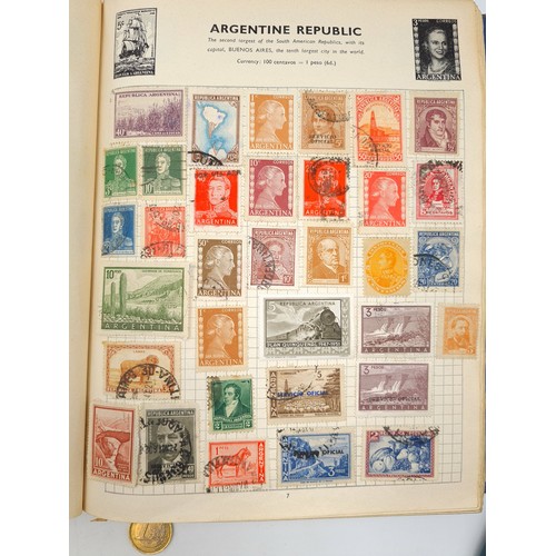 115 - A good  album containing a large collection of early postage stamps.