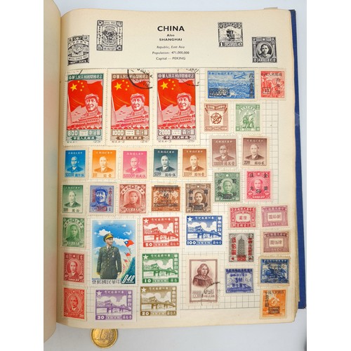 115 - A good  album containing a large collection of early postage stamps.