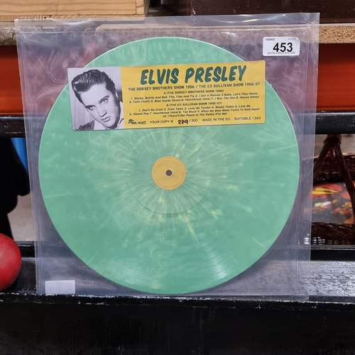 453 - A limited edition (279/300) live recording record of Elvis Presley performing on The Dorsey brothers... 