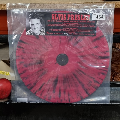 454 - A limited edition (19/300) live recording record of Elvis Presley performing at the Alabama Fair and... 