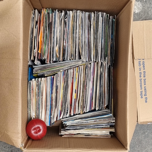 620 - A huge collection of approximately 200 vinyl singles from the 1970s / 1980s mostly rock and pop. Unc... 