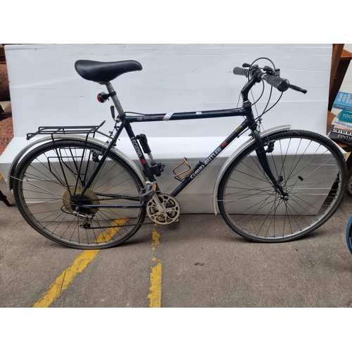 649 - Star lot : A large adult men's hybrid bike. This bicycle is by Claude Butler in the Legend series. F... 