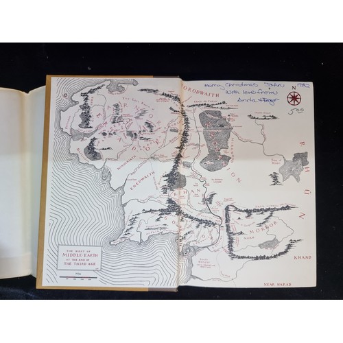 268 - A hardback collector's book in the 1st American edition titled ''Unfinished Tales of Númenor and Mid... 