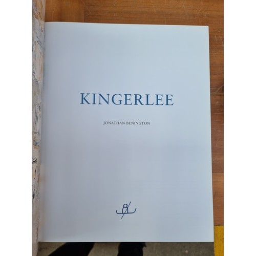 545 - A first edition hardback book titled 'Kingerlee' by Jonathan Benington published by Larry Powell Man... 