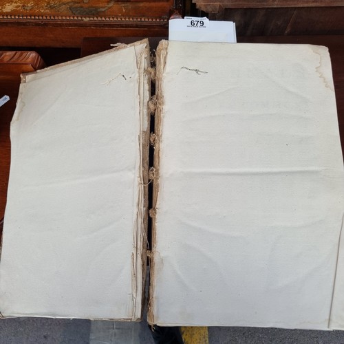 679 - Star Lot : A huge very heavy antique copy of 