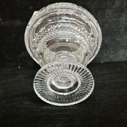 221 - Star Lot: A fabulous Waterford Crystal Prestige footed centrepiece bowl from the Heritage Collection... 