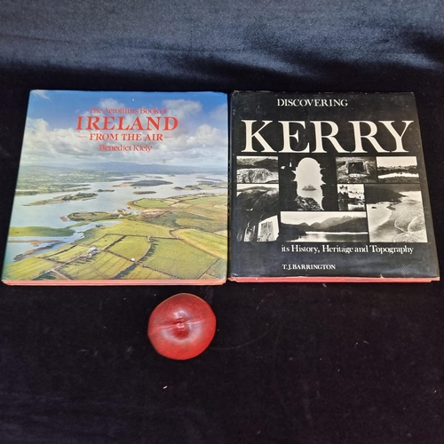 184 - Two hardback books of Irish geographical and photography interest. Including ''Discovering Kerry: It... 