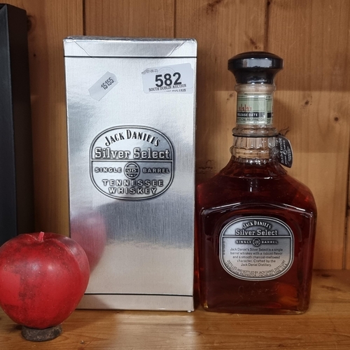 582 - A 75cl sealed bottle of Jack Daniel's Silver Select Single Barrel Tennessee Whiskey. Release date 8/... 