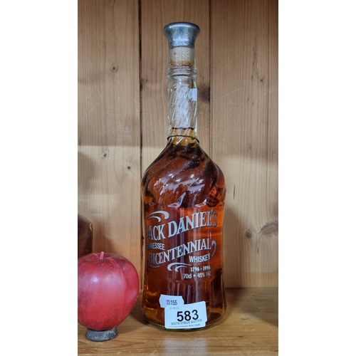 583 - Star Lot : A 70cl sealed bottle of Jack Daniel's Bicentennial whiskey. The Tennessee Bicentennial bo... 