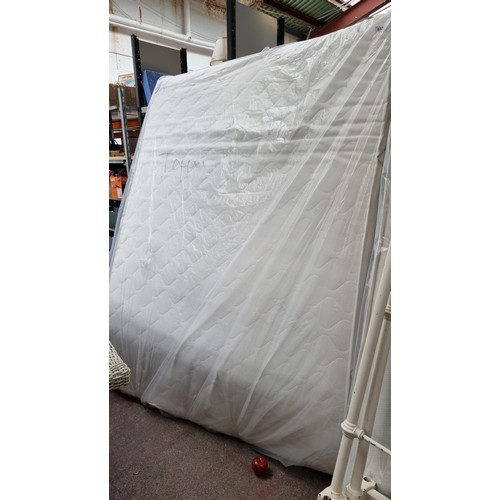 694 - An as new double bed Meradiso brand mattress topper. Sealed in original packaging. H194cm x W155cm D... 