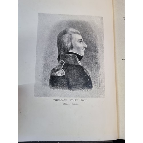 154 - A hardback autobiography of Theobald Wolfe Tone Volume 1. Edited by R. Barry O'Brien and published b... 