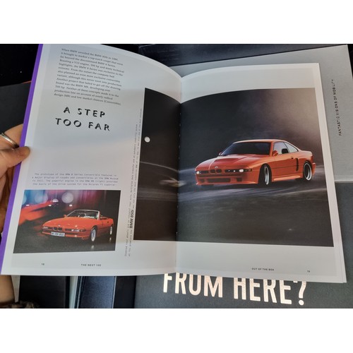 135 - A super  collection of manuals, programmes and catalogues from the BMW Group titled 'The Next 100 Ye... 