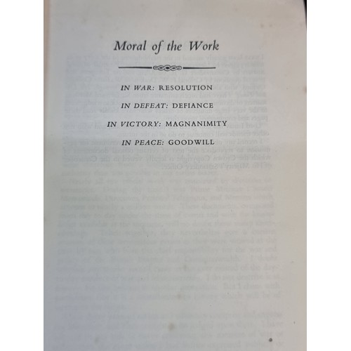 163 - Four hardback volumes of Winston Churchill's ''The Second World War'' including volumes I-IV includi... 