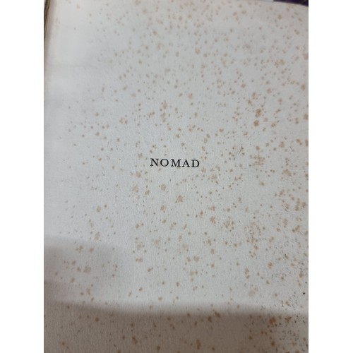 561 - Star Lot : An antique signed first edition hardback book titled 'Nomad: Memoirs of an Irish Sailor, ... 